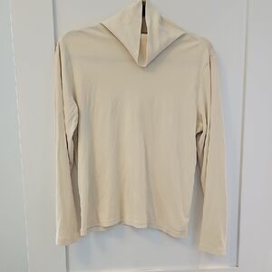 L.L. Bean Women's Turtleneck Supima Cotton Size M